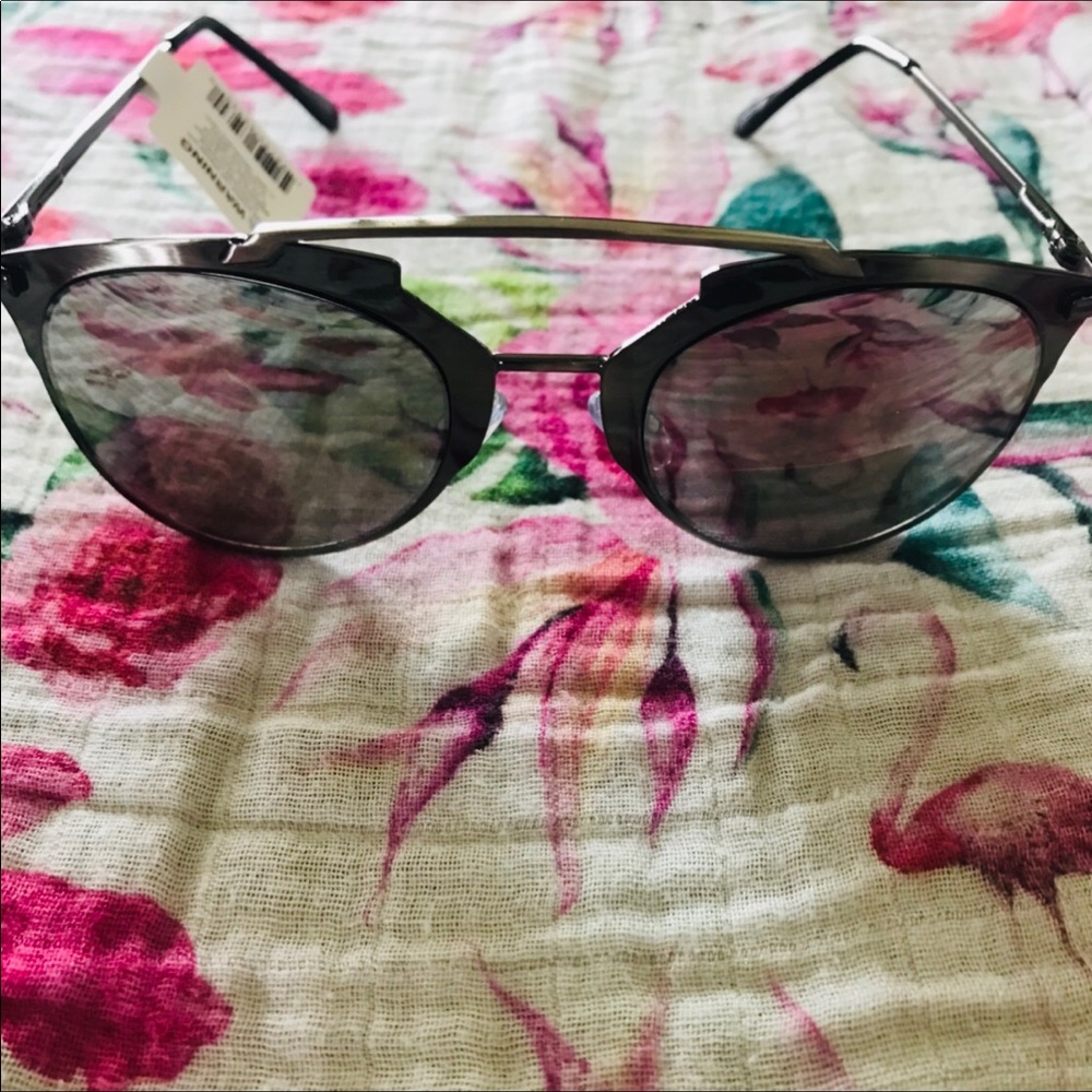 Joe's Jeans Brushed Black Sunglasses UV Protection